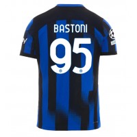Inter Milan Alessandro Bastoni #95 Hjemmedrakt 2023-24 Kortermet